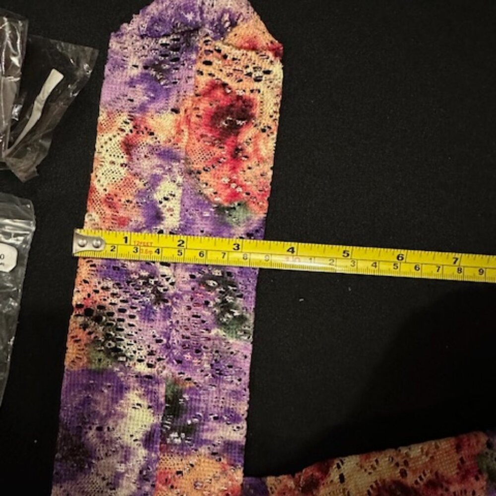 Multi Colored Mesh Knot Headband   -Women's  MCLWKH  Handmade NWT Boutique - Picture 3 of 3